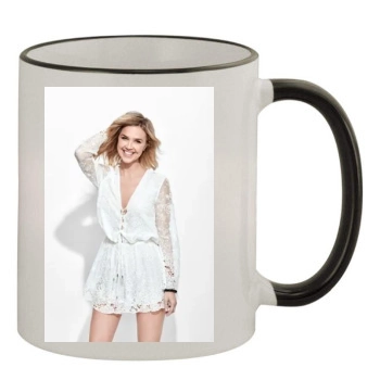 Arielle Kebbel 11oz Colored Rim & Handle Mug