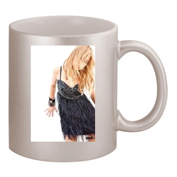 Arielle Kebbel 11oz Metallic Silver Mug