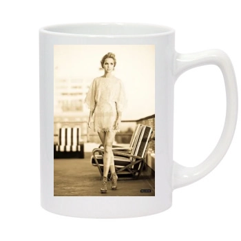 Arielle Kebbel 14oz White Statesman Mug