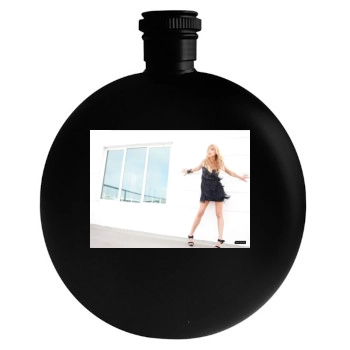 Arielle Kebbel Round Flask