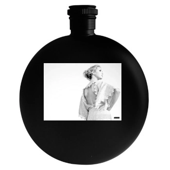 Arielle Kebbel Round Flask