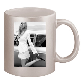 Arielle Kebbel 11oz Metallic Silver Mug