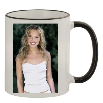 Arielle Kebbel 11oz Colored Rim & Handle Mug