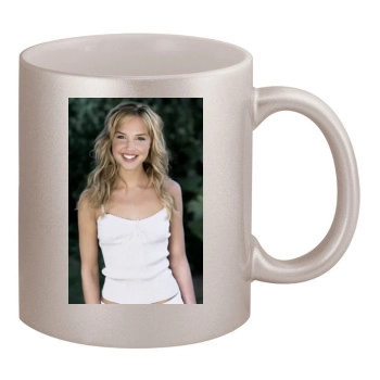 Arielle Kebbel 11oz Metallic Silver Mug