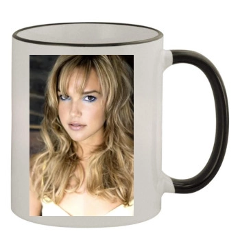 Arielle Kebbel 11oz Colored Rim & Handle Mug