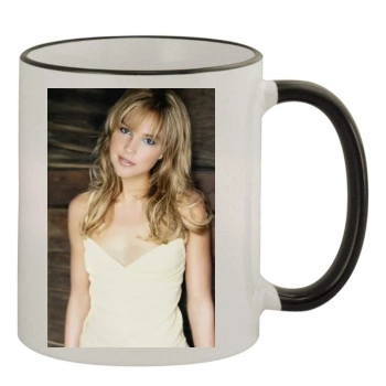 Arielle Kebbel 11oz Colored Rim & Handle Mug