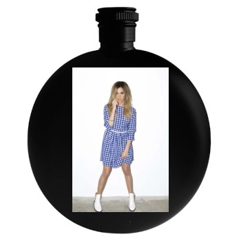 Ashley Tisdale Round Flask