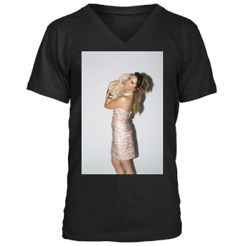 Ashley Tisdale Men's V-Neck T-Shirt