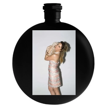 Ashley Tisdale Round Flask