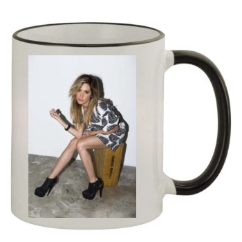 Ashley Tisdale 11oz Colored Rim & Handle Mug