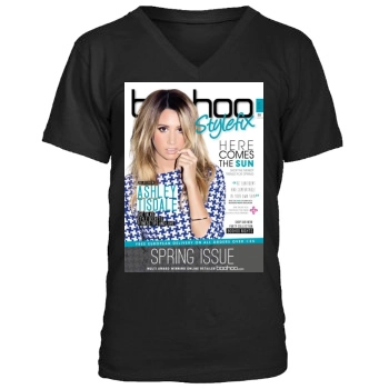 Ashley Tisdale Men's V-Neck T-Shirt