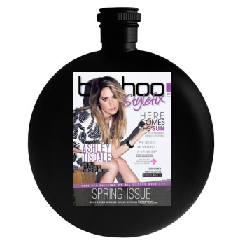 Ashley Tisdale Round Flask