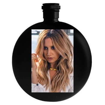 Ashley Tisdale Round Flask