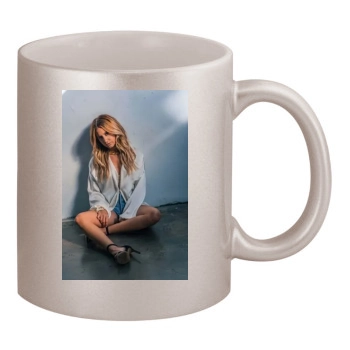 Ashley Tisdale 11oz Metallic Silver Mug