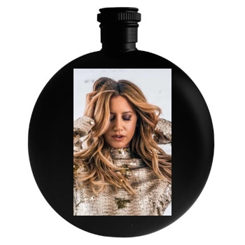 Ashley Tisdale Round Flask