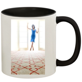 Aubrey Plaza 11oz Colored Inner & Handle Mug