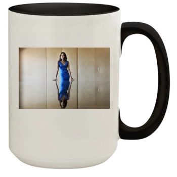 Aubrey Plaza 15oz Colored Inner & Handle Mug