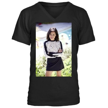 Aubrey Plaza Men's V-Neck T-Shirt