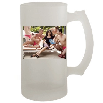 Aubrey Plaza 16oz Frosted Beer Stein