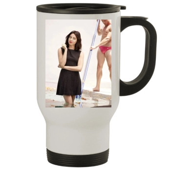 Aubrey Plaza Stainless Steel Travel Mug