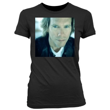 Kevin Bacon Women's Junior Cut Crewneck T-Shirt