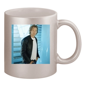 Kevin Bacon 11oz Metallic Silver Mug