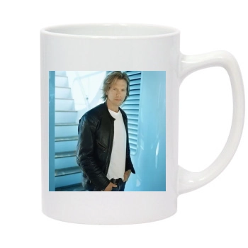 Kevin Bacon 14oz White Statesman Mug