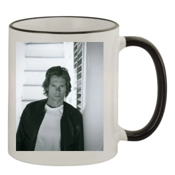 Kevin Bacon 11oz Colored Rim & Handle Mug