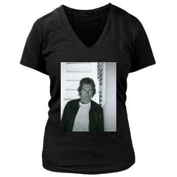 Kevin Bacon Women's Deep V-Neck TShirt