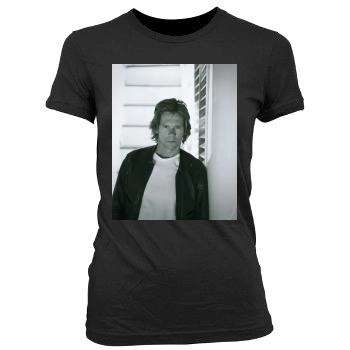 Kevin Bacon Women's Junior Cut Crewneck T-Shirt