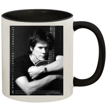 Kevin Bacon 11oz Colored Inner & Handle Mug