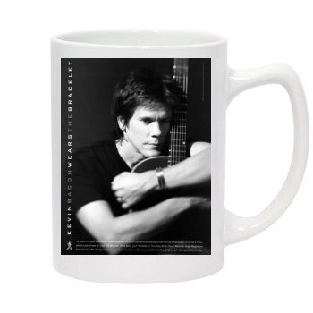 Kevin Bacon 14oz White Statesman Mug