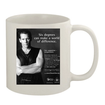 Kevin Bacon 11oz White Mug