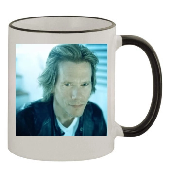 Kevin Bacon 11oz Colored Rim & Handle Mug