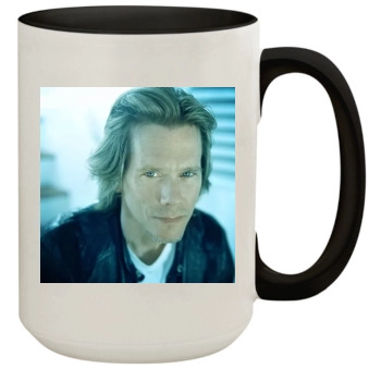 Kevin Bacon 15oz Colored Inner & Handle Mug