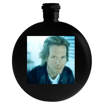 Kevin Bacon Round Flask