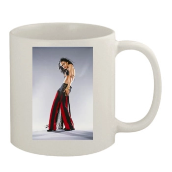 Aaliyah 11oz White Mug