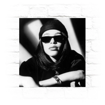 Aaliyah Metal Wall Art