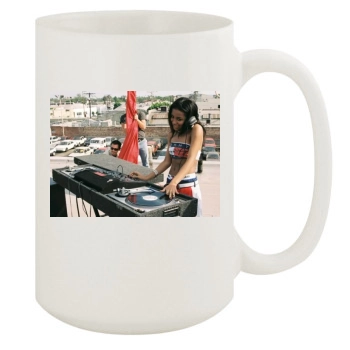 Aaliyah 15oz White Mug