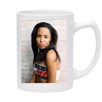 Aaliyah 14oz White Statesman Mug