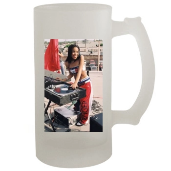 Aaliyah 16oz Frosted Beer Stein