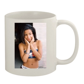 Aaliyah 11oz White Mug