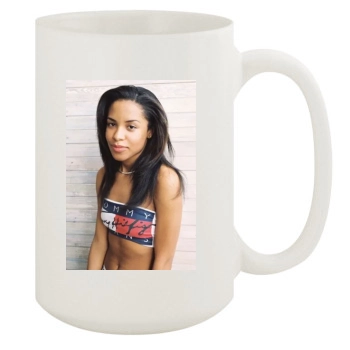 Aaliyah 15oz White Mug