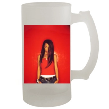 Aaliyah 16oz Frosted Beer Stein