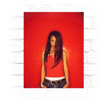 Aaliyah Metal Wall Art