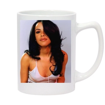 Aaliyah 14oz White Statesman Mug