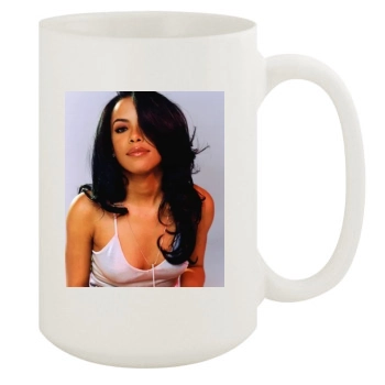 Aaliyah 15oz White Mug