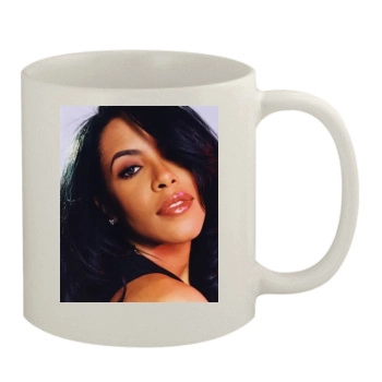 Aaliyah 11oz White Mug