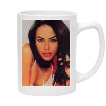 Aaliyah 14oz White Statesman Mug