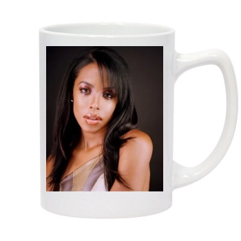 Aaliyah 14oz White Statesman Mug